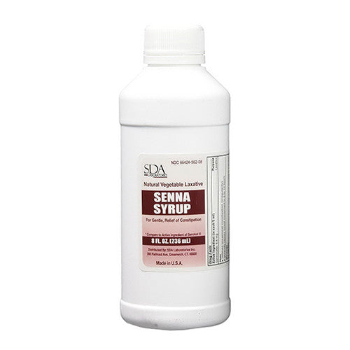 Senna Stimulant Laxative Syrup, 8 Oz